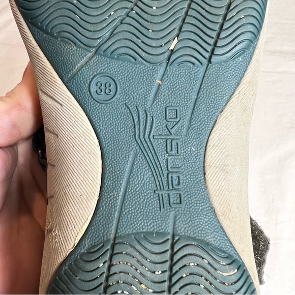 Dansko Hazel hilda z strap sneaker gray blue size 38 - Picture 7 of 8